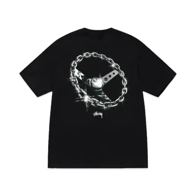Stussy Chain-Link Tee "Black"