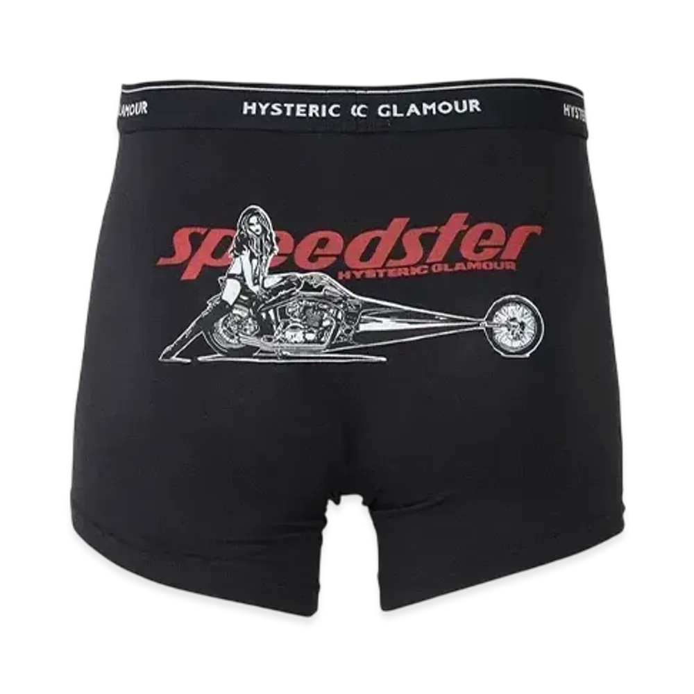 HYSTERIC GLAMOUR Speedster Boxer Briefs "Black"