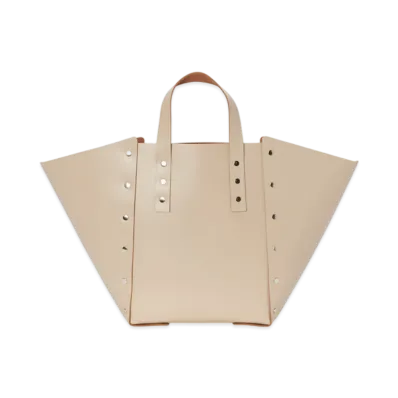 Hender Scheme Assemble Hand Bag Wide M "Beige"