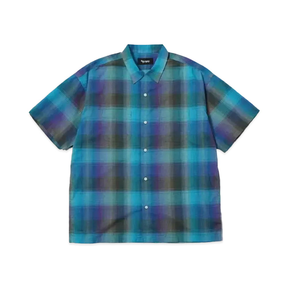 MASSES SHIRT S/S SHADOW "BLUE"