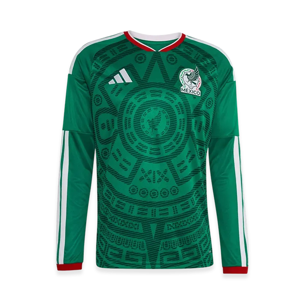 adidas Mexico 26 Home Replica L/S Jersey "Bold Green"