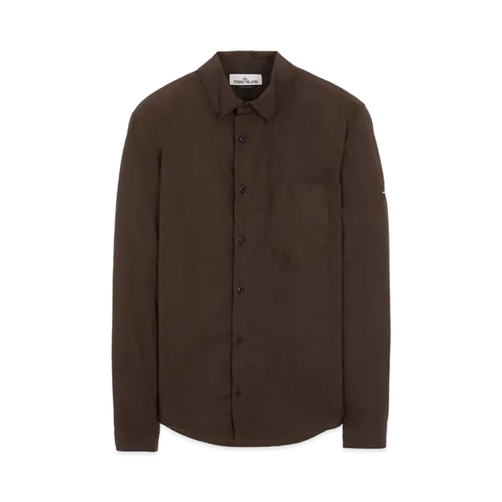 Stone Island 12501 LIGHT COTTON TELA 'PARACADUTE' "Dark Brown"