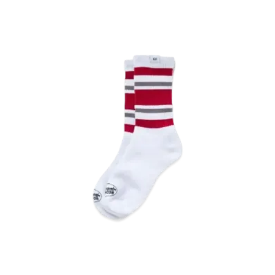 Bedwin & the heartbreakers 2 PcsPACK LINE SOCKS "LARRY" "BURGUNDY"