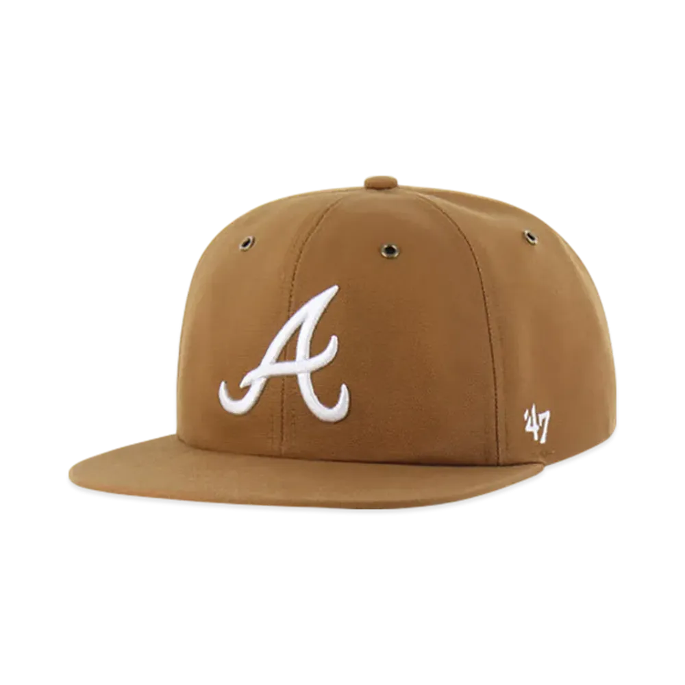 47 x Carhartt Atlanta Braves Captain RL Relaxed Fit "Brown"