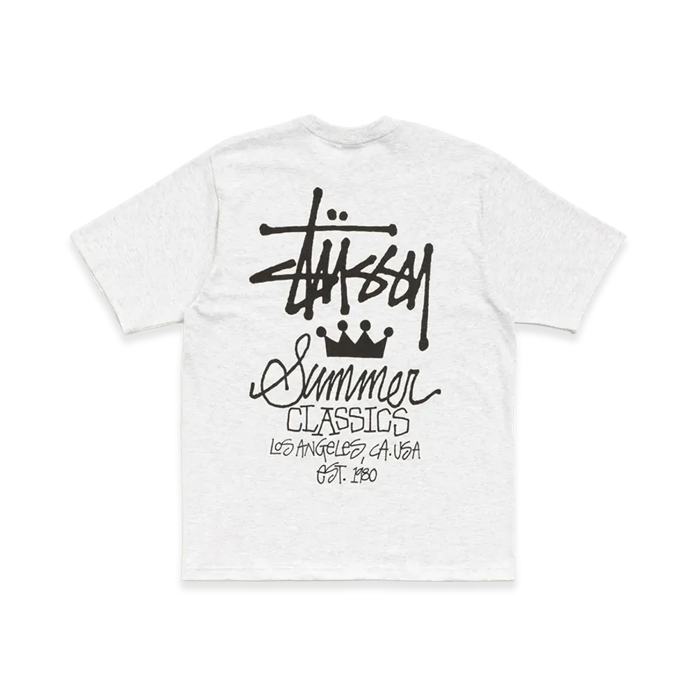 Stussy Summer Classics Tee "Ash Heather"