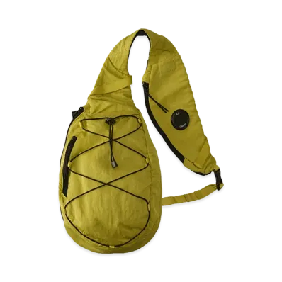 C.P. Company Nylon B Crossbody Backpack "Antique MossYellow"