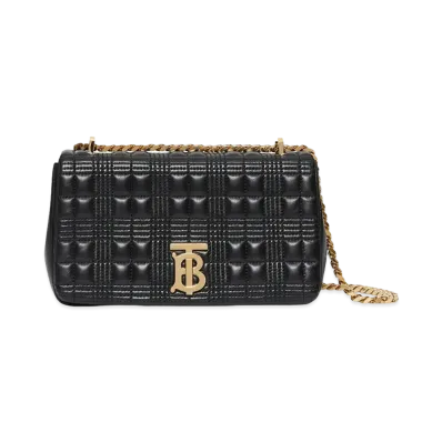 Burberry Small Quilted Lambskin Lola Bag "Black"