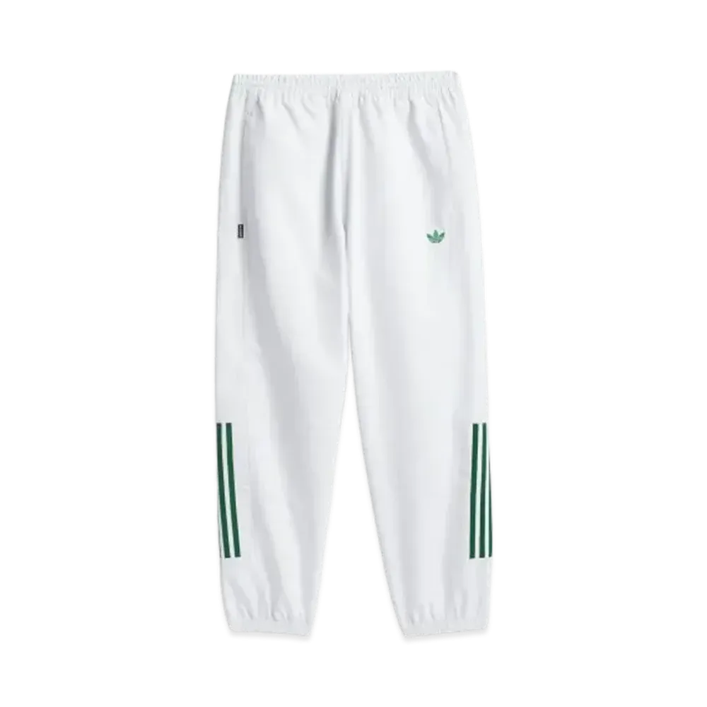 adidas Skateboarding Gatsele Track Pants (Gender Neutral) "Crystal White/Dark Green"