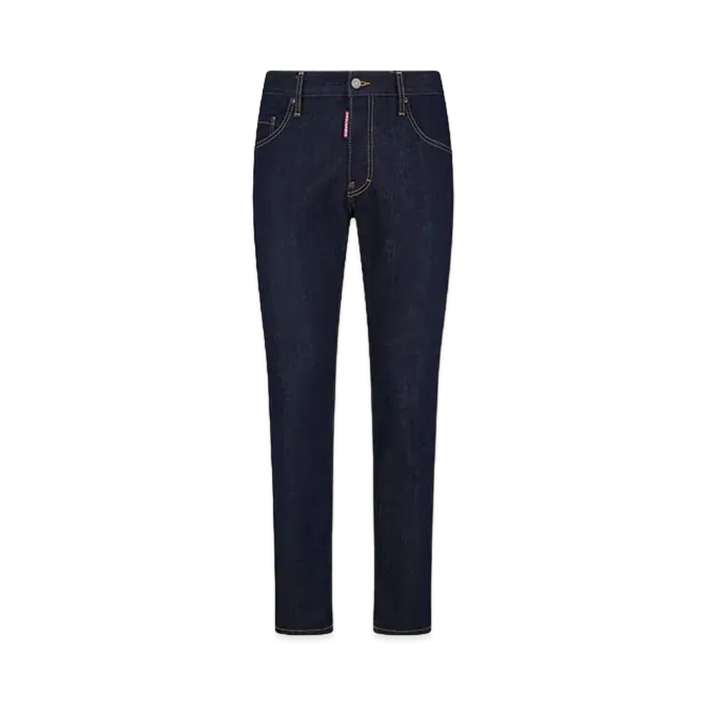 Dsquared2 Dark Rince Wash Skater Jeans "Navy"