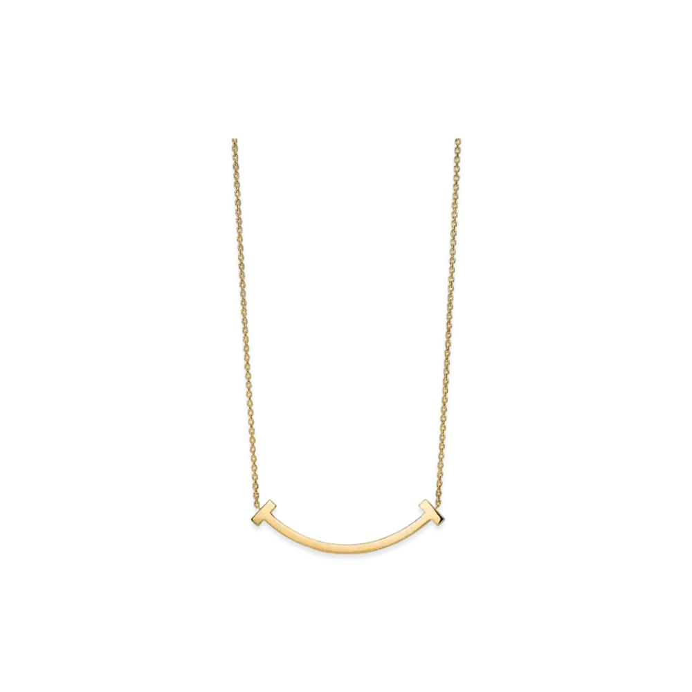 Tiffany & Co. Smile Medium Pendant "Yellow Gold"