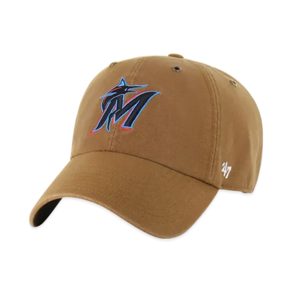 47 x Carhartt Miami Marlins Clean Up "Brown"