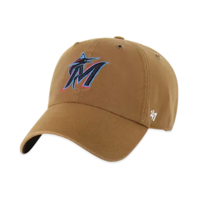 47 x Carhartt Miami Marlins Clean Up "Brown"