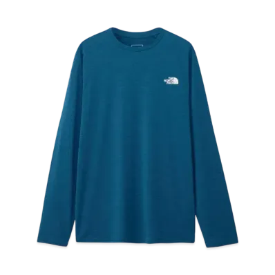 The North Face Long Sleeve GTD Melange Crew "Mountain Blue"