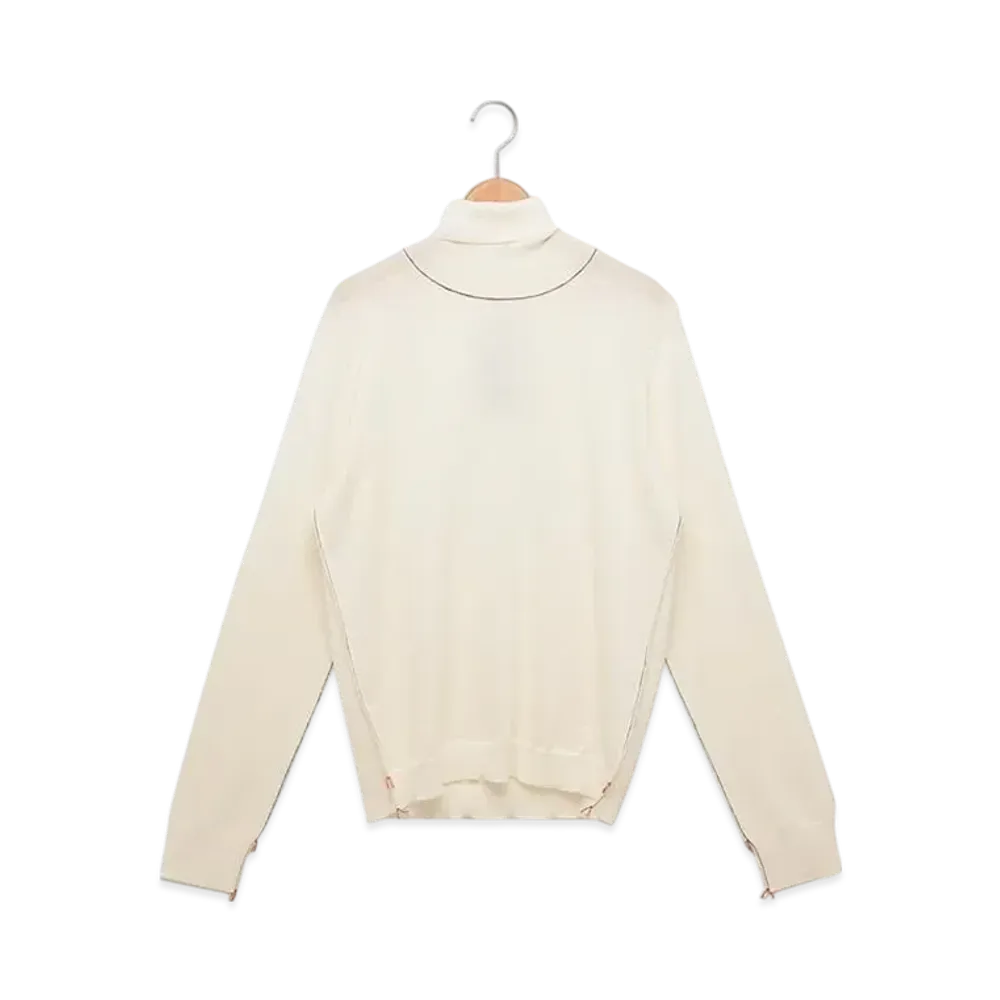 Maison Margiela Women's Knit Work In Progress "Off White"