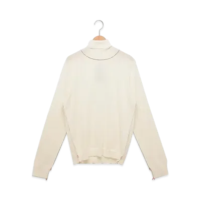 Maison Margiela Women's Knit Work In Progress "Off White"