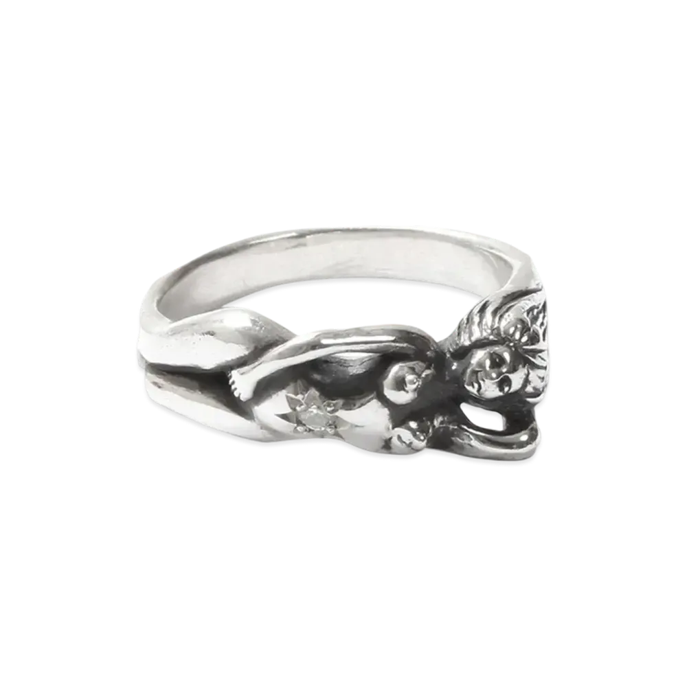 WACKO MARIA Nude Ring "Diamond"
