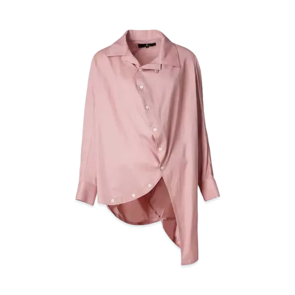 ANREALAGE Ball Rayon Shirt "Pink"