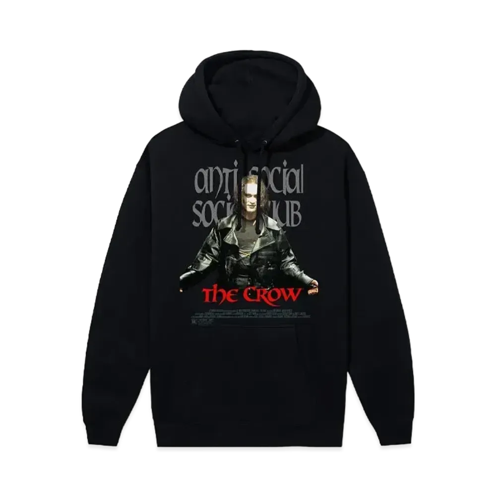 ANTI SOCIAL SOCIAL CLUB Crow 1 Hoodie "Black"