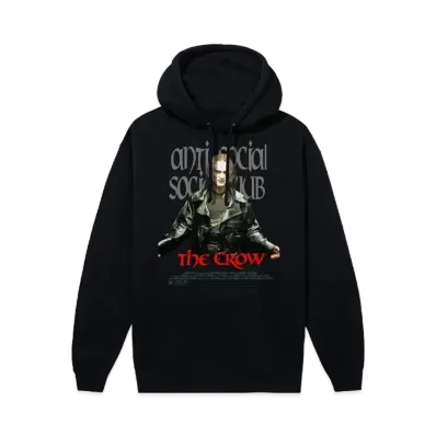 ANTI SOCIAL SOCIAL CLUB Crow 1 Hoodie "Black"