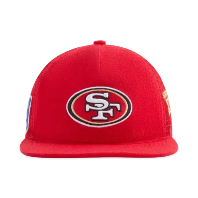 Kith x '47 for the NFL San Francisco 49ers Wool Hitch Trucker Hat "Present"
