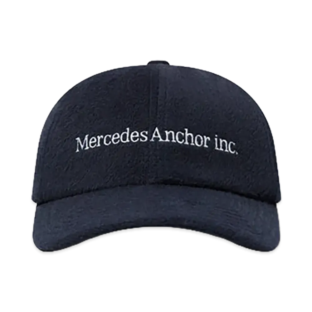 Mercedes Anchor inc. One Line Logo Wool Cap "Navy"