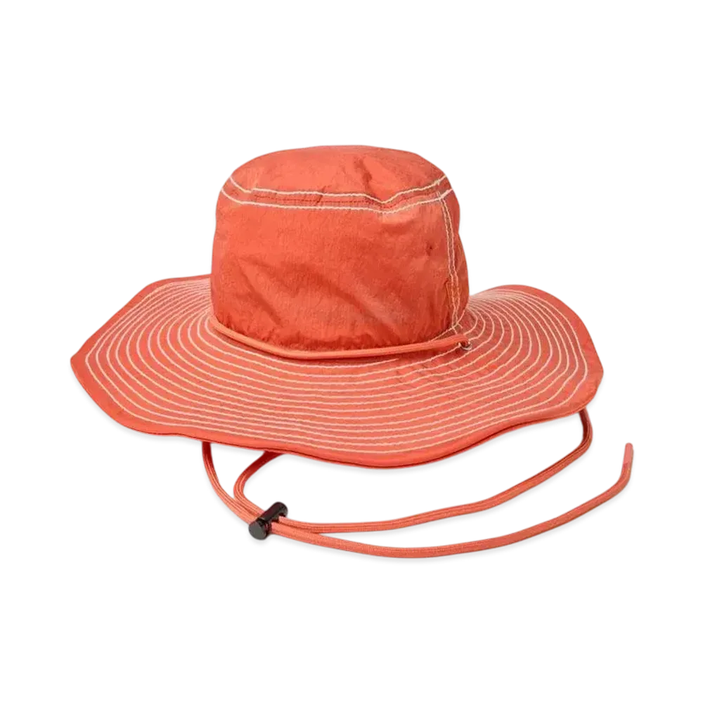 NEW ERA Adventure Light Wide Brim Those Summer Days Directed By Keiko Hitotsuyama Vintage Nylon "Smoke Pink"