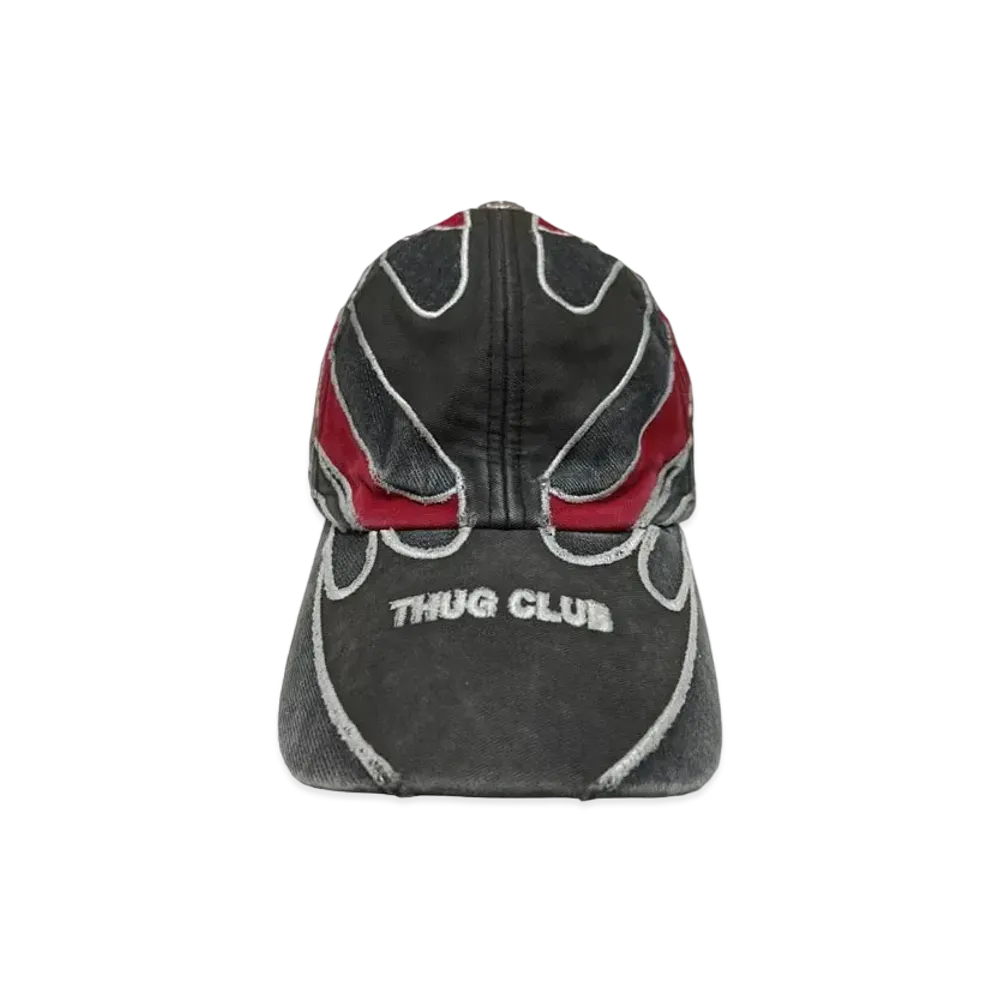 THUG CLUB Chopper Flame Stud Cap "Red"