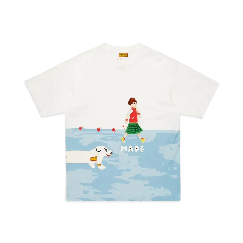HUMAN MADE x Keiko Sootome T-Shirt Side B "White" XX29TE015