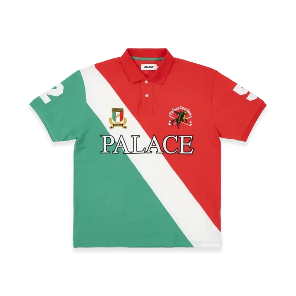 PALACE Geezer Polo "Red Green"
