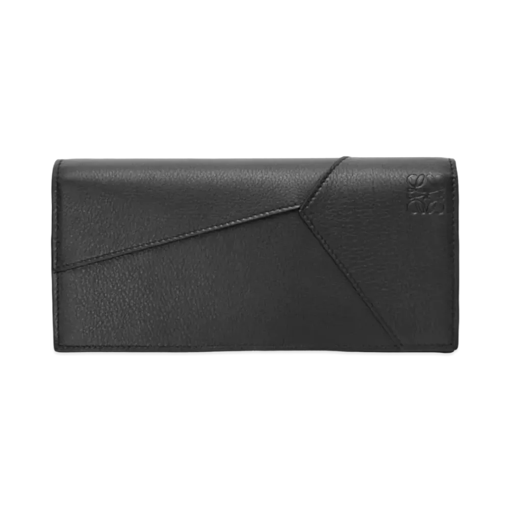 LOEWE Puzzle Long Horizontal Wallet Classic Calf "Dark Gray"