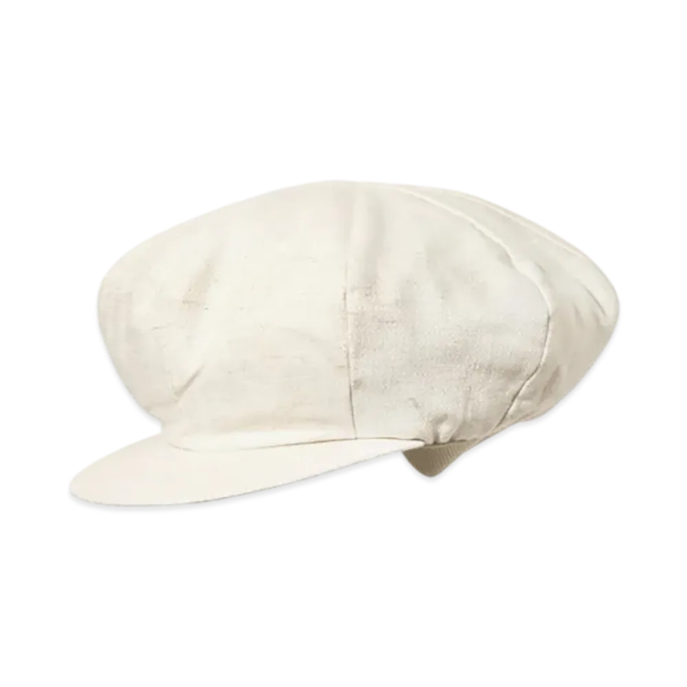 ENGINEERED GARMENTS Newsboy Cap - CL Java Cloth "White"