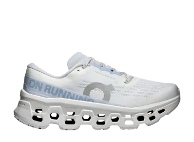 On Women's Cloudmonster 3 "White/Frost"