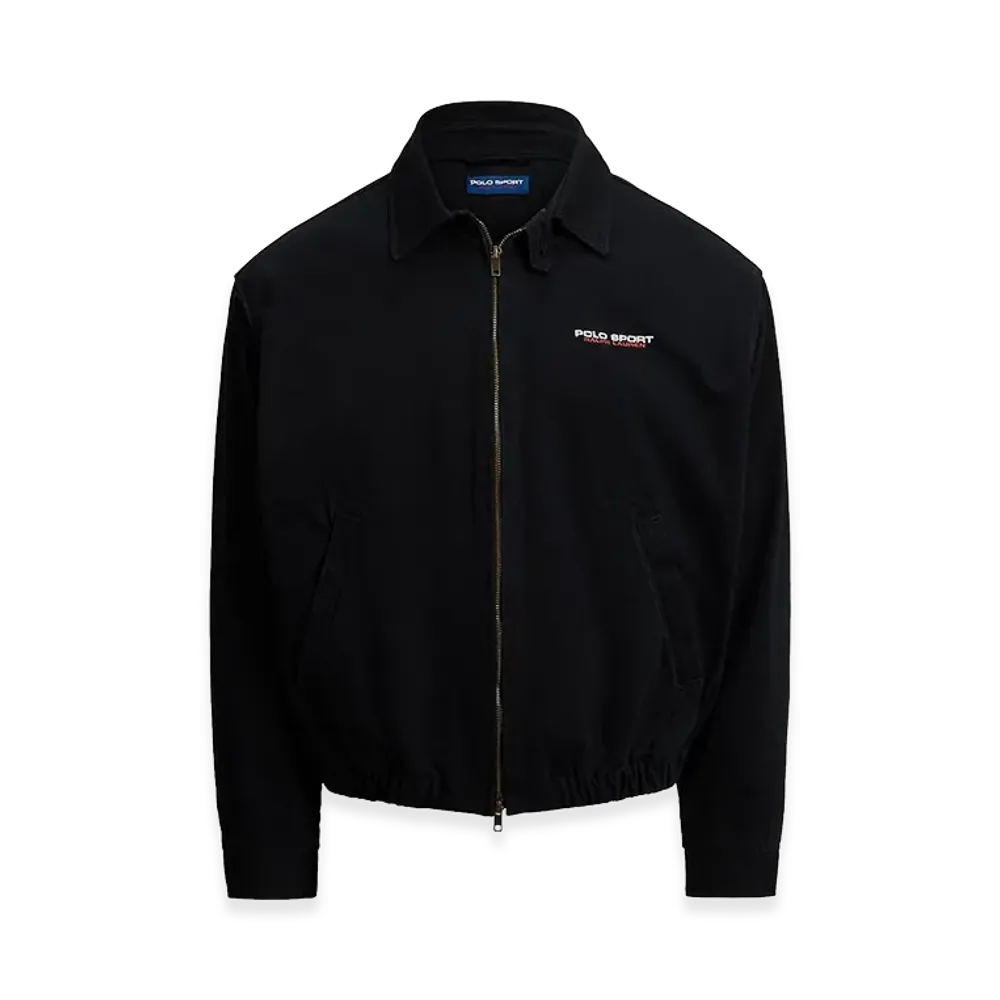 Polo Ralph Lauren Cotton Canvas Polo Sport Blouson "Black"