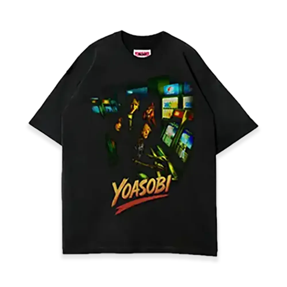 doublet x YOASOBI Night Out T-Shirt Gesen "Black"
