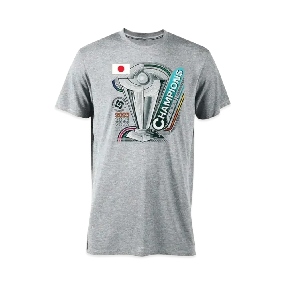 MIZUNO 2023WBC Commemorating the Victory Authentic T-Shirt "Gray"