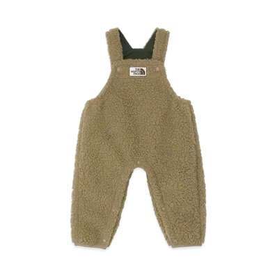 The North Face Baby Cuddle Fleece Overalls "Classic Khaki"