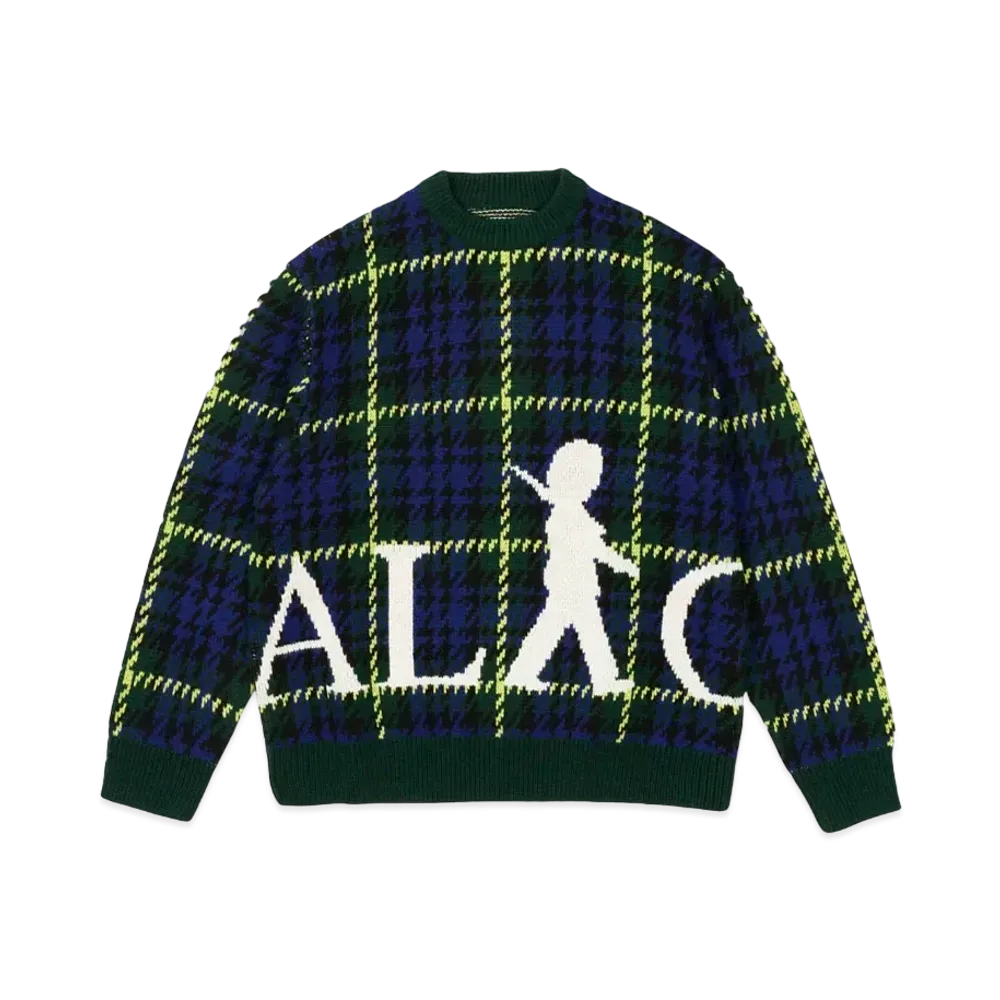 PALACE Guard Knit "Black Watch"