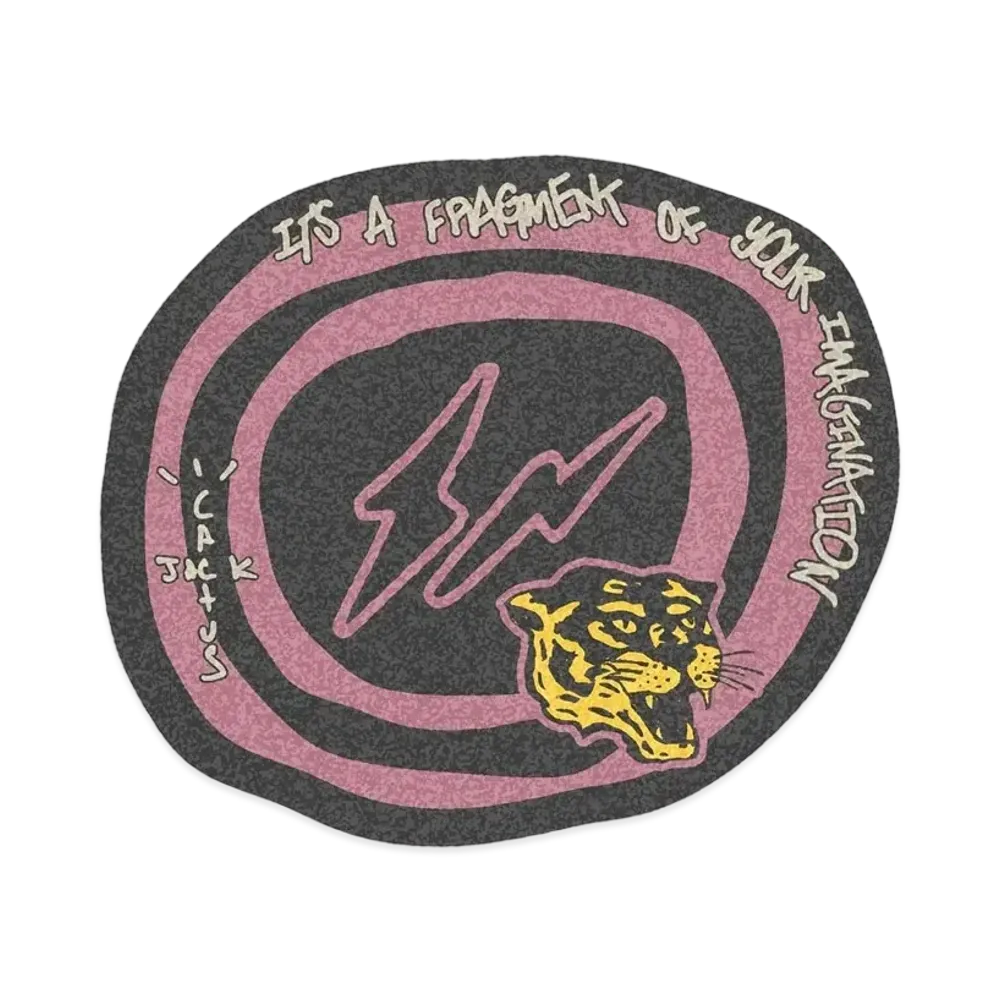 Travis Scott Cactus Jack For Fragment Imagination Rug "Pink"