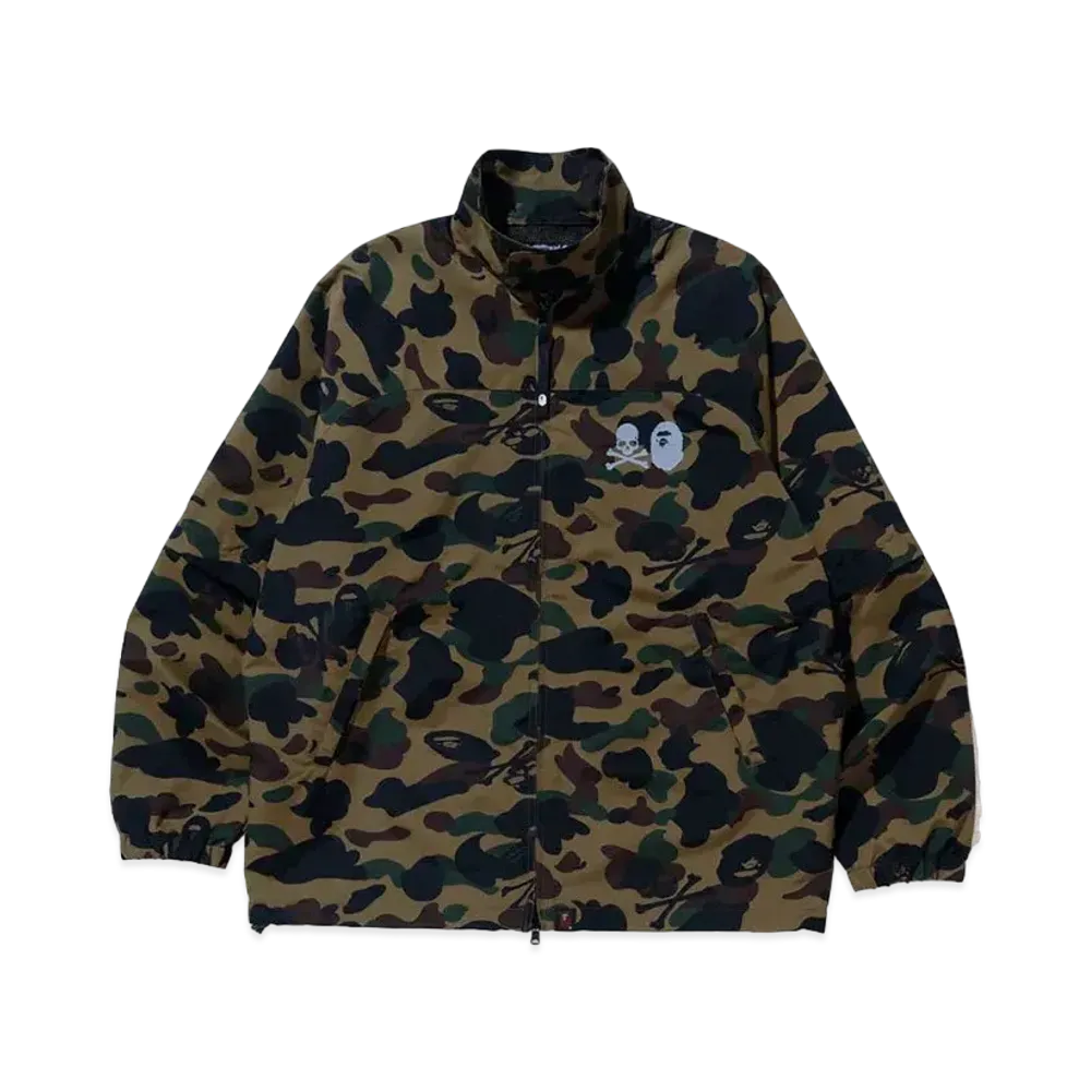 A BATHING APE x mastermind JAPAN 1st Camo Rain Jacket 6th "Green"