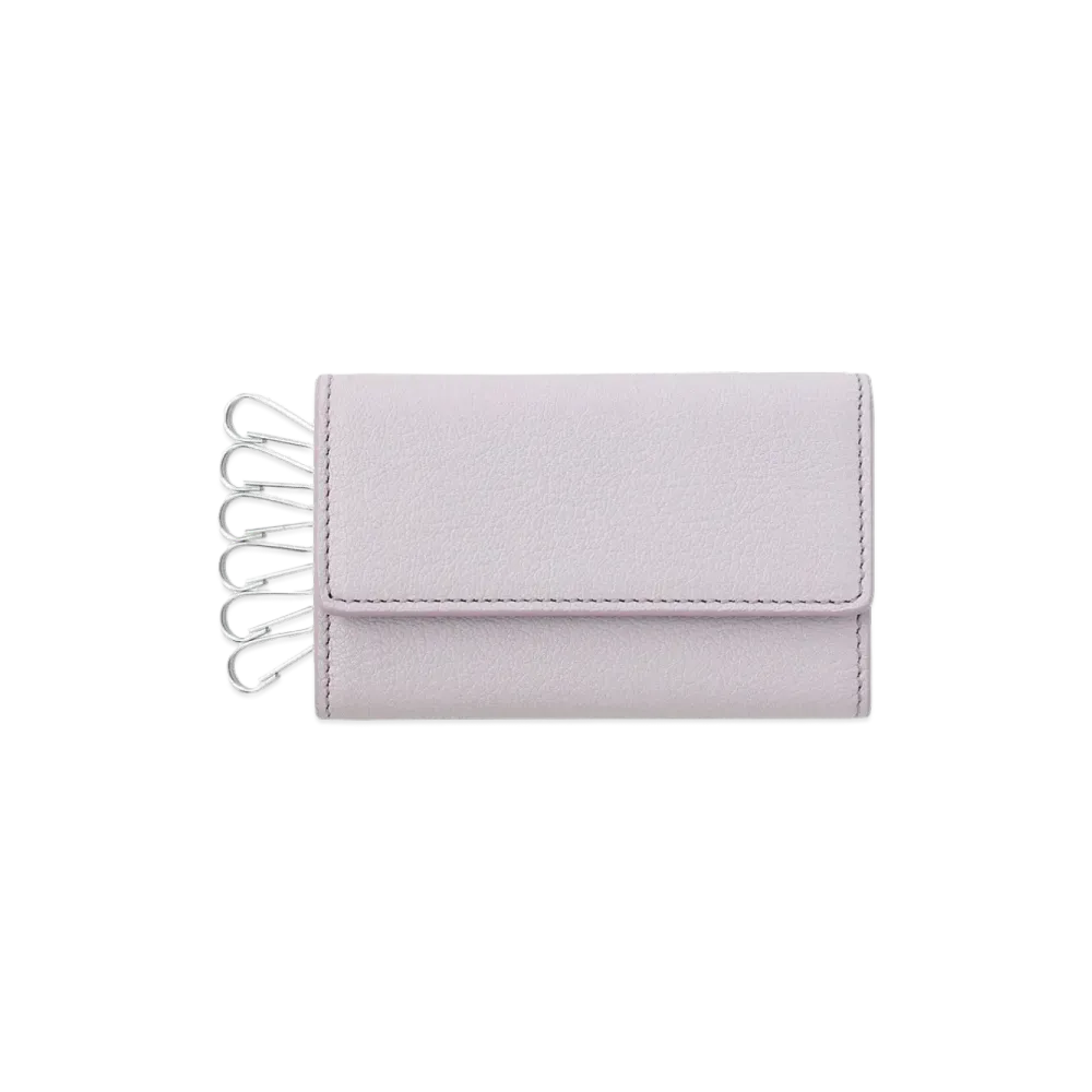 Maison Margiela Leather Keyring Case "Wisteria"
