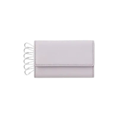 Maison Margiela Leather Keyring Case "Wisteria"