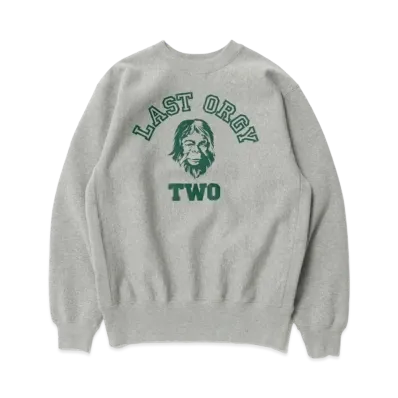 HUMAN MADE x UNDER COVER LAST ORGY 2 SWEATSHIRT "Grey/Green"