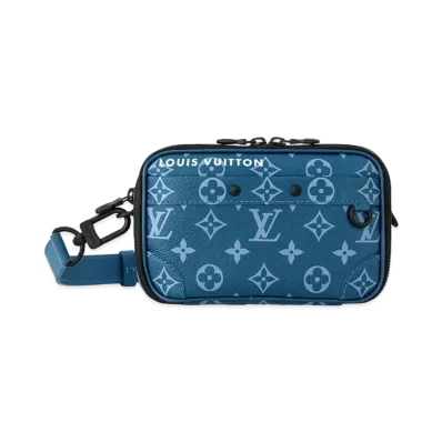 Louis Vuitton Alpha Wearable Wallet Monogram "Blue Atlantique"