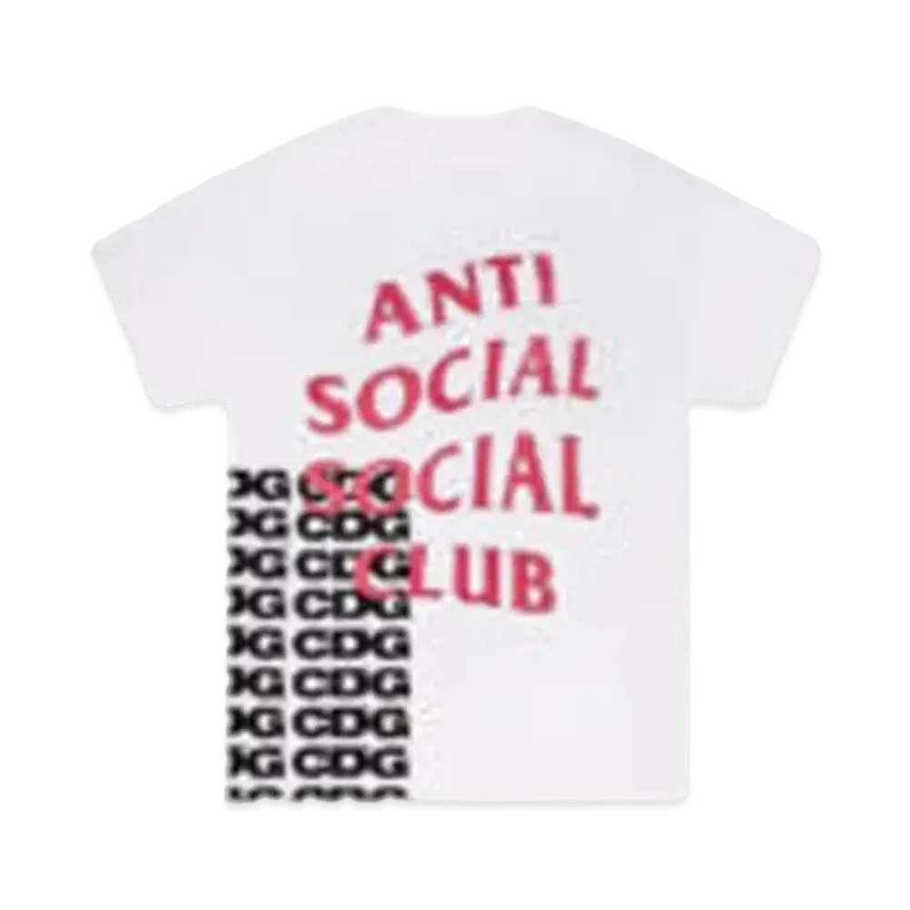 ANTI SOCIAL SOCIAL CLUB x Comme des Garcons T-Shirt "White"