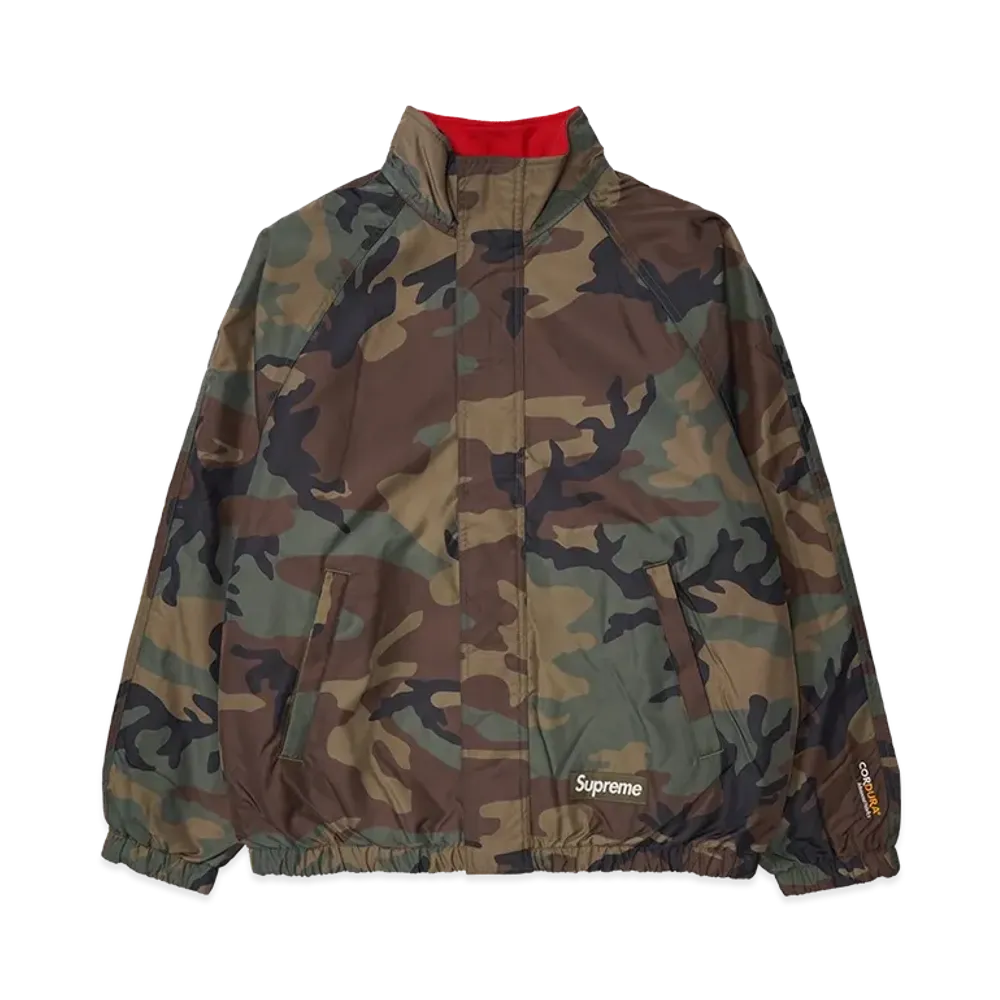 Supreme Polartec Reversible Track Jacket "Woodland Camo"