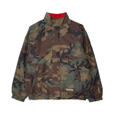 Supreme Polartec Reversible Track Jacket "Woodland Camo"
