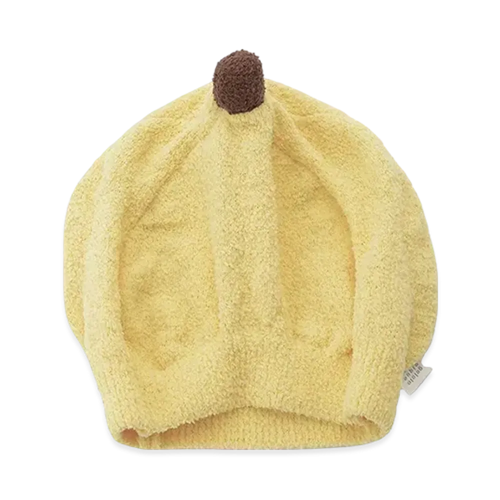GELATO PIQUE Sleep Fruit Motif Water Absorption Cap "Yellow"
