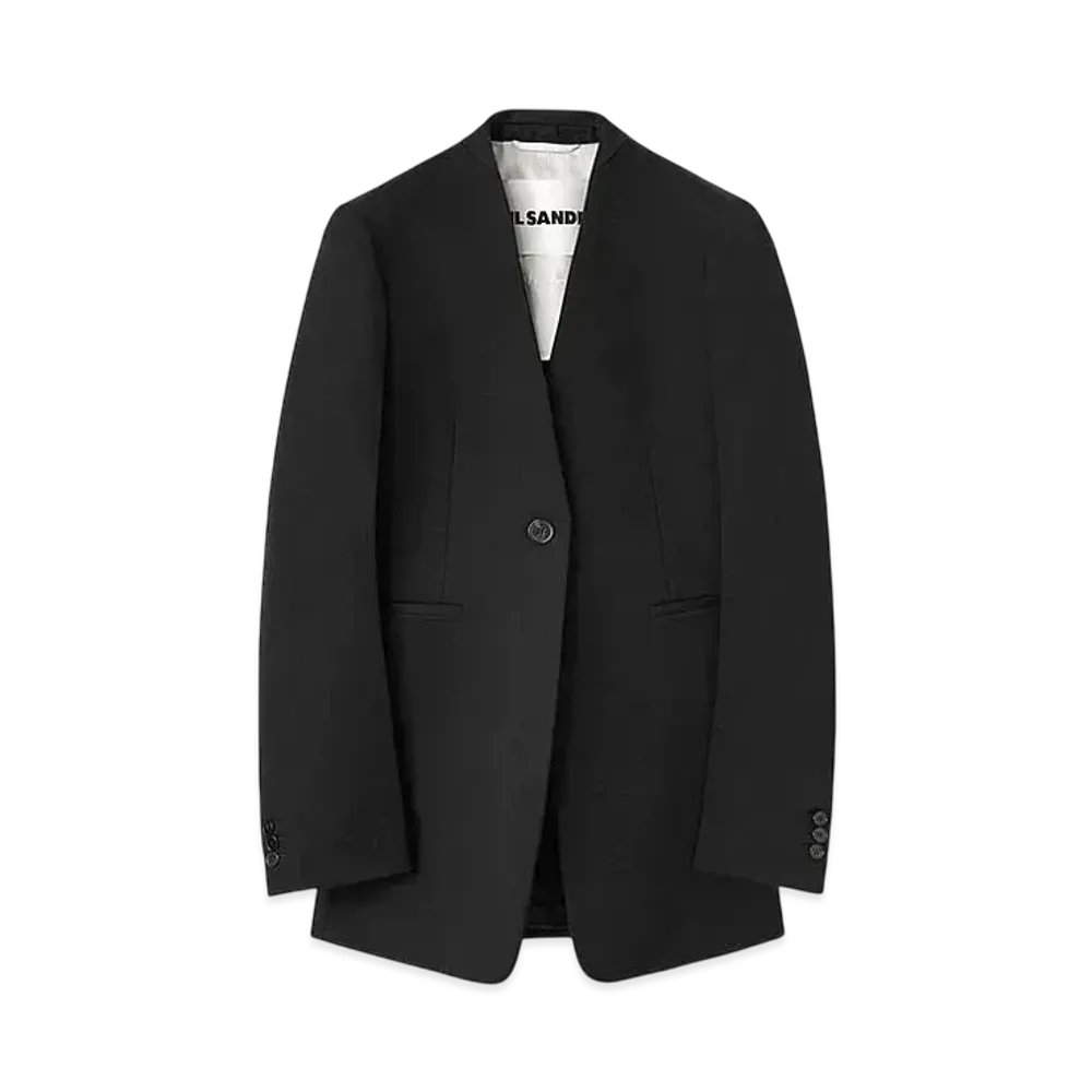 Jil Sander Women's Wool Tailored Jacket "Black"