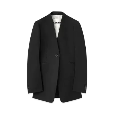 Jil Sander Women's Wool Tailored Jacket "Black"