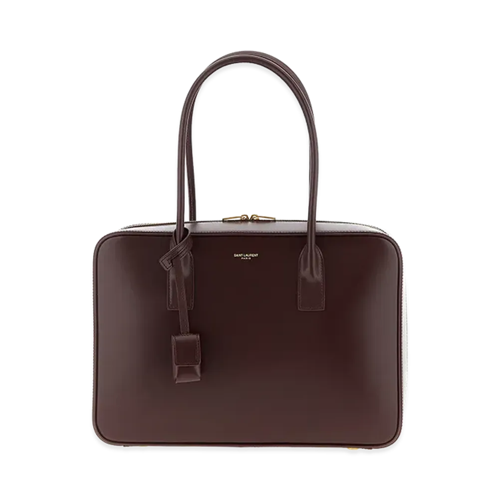 Saint Laurent Women's Sac De Jour In Box Shoulder Bag "Bordeaux"
